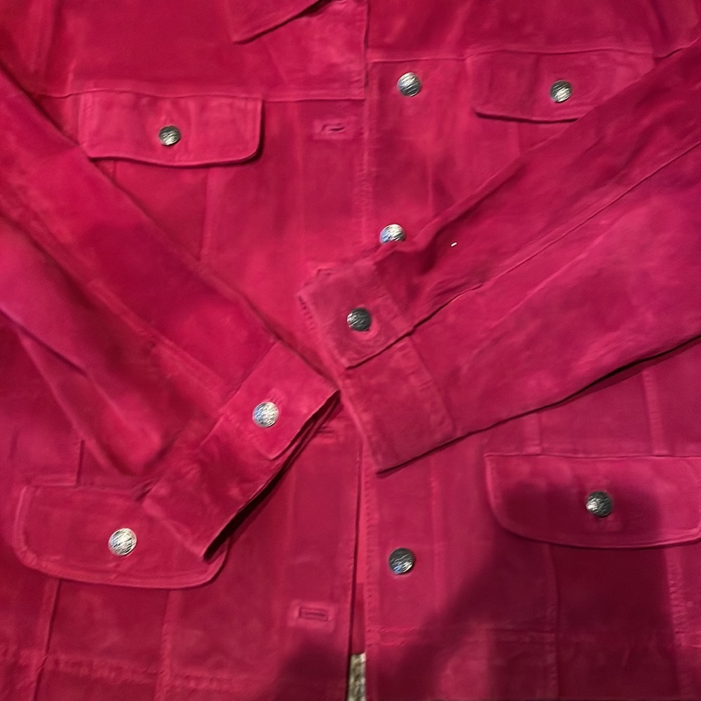 Chicos Red Jacket - image 3
